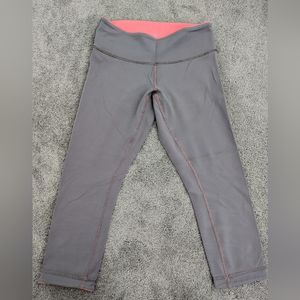 Lululemon Wunder Under Crop Leggings Sz10